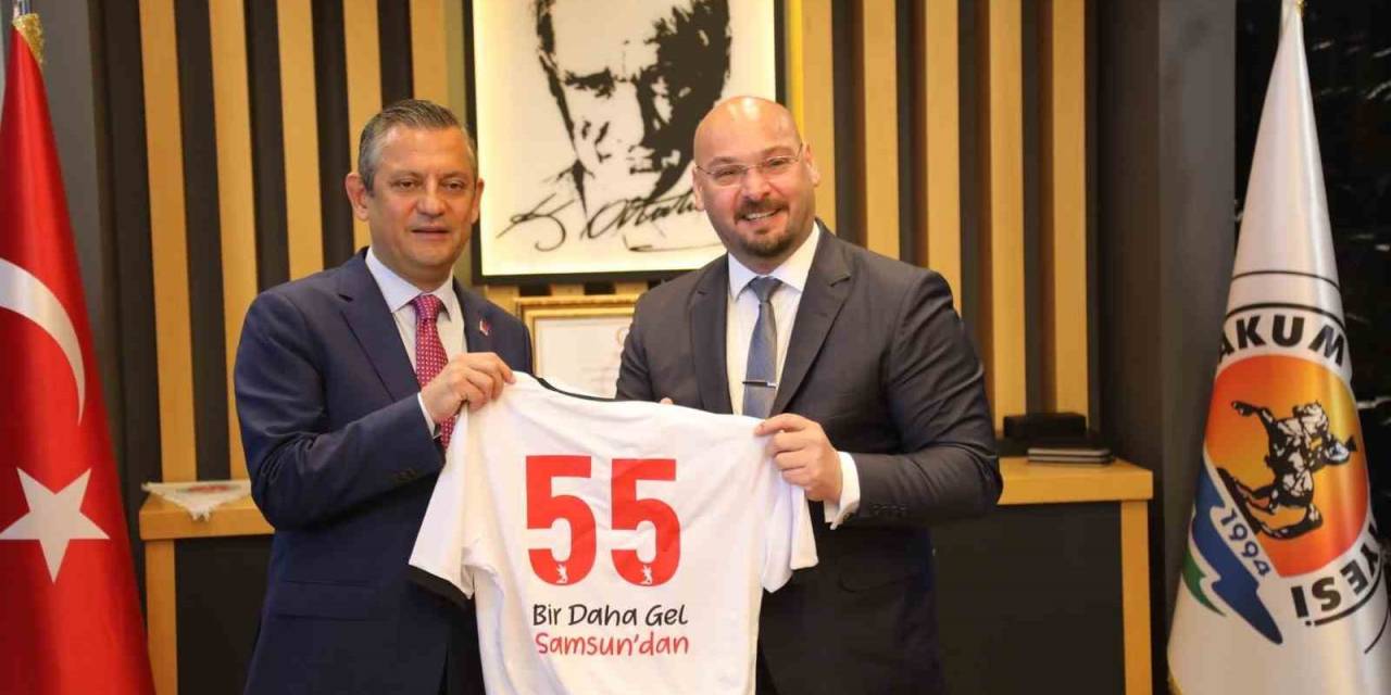 Chp Genel Başkanı Özel’den Atakum Belediye Başkanı Türkel’e Destek