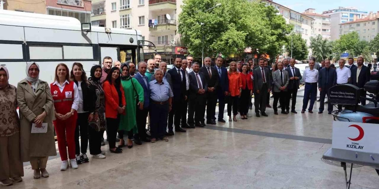 Çankırı’da Kan Bağışı Etkinliğine Yoğun İlgi