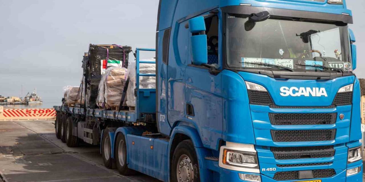 Gazze Açıklarındaki Geçici İskeleden 569 Ton Yardım Ulaştırıldı