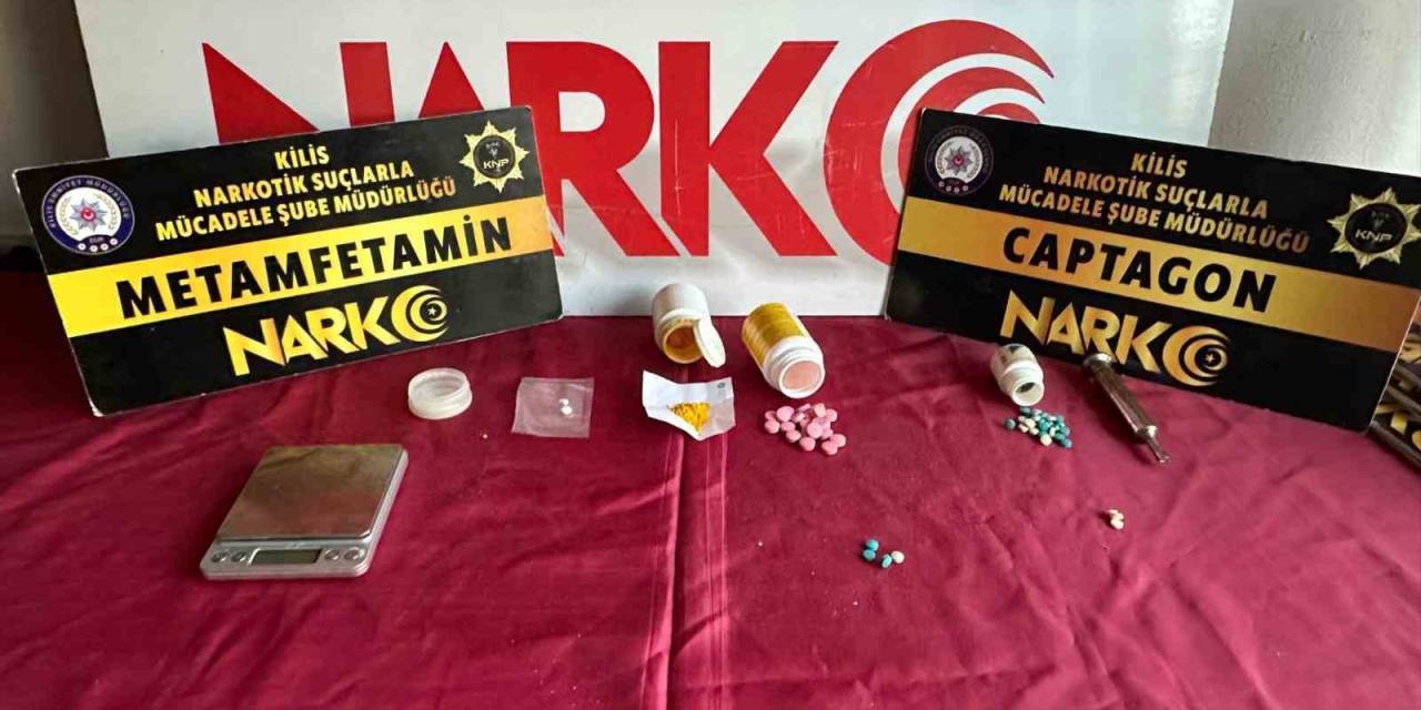 Kilis’te Son Bir Haftada Yapılan Uyuşturucu Operasyonlarında 13 Şüpheli Gözaltına Alındı