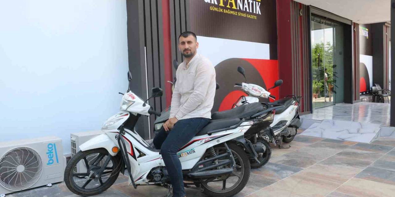 Hırsızlık Haberi Yapan Muhabirin Motosikleti Çalındı