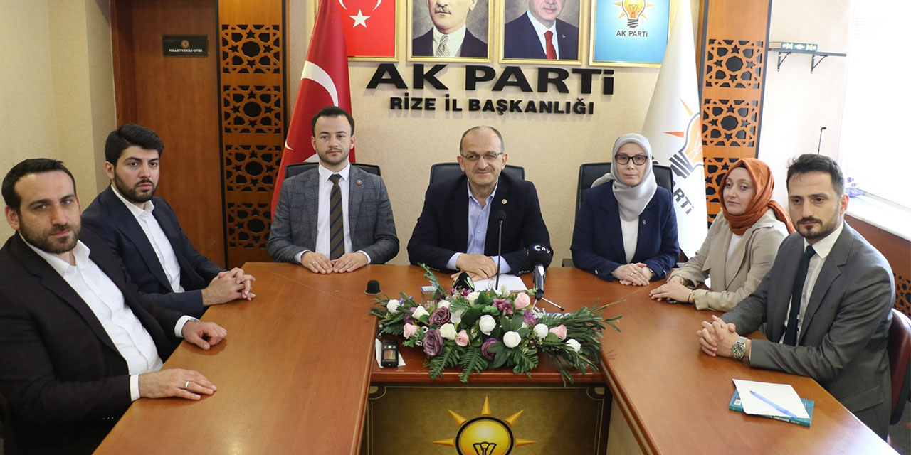 İl Başkanı Ayar: "Rize İl Başkanlığı görevimizden affımızı istedik"