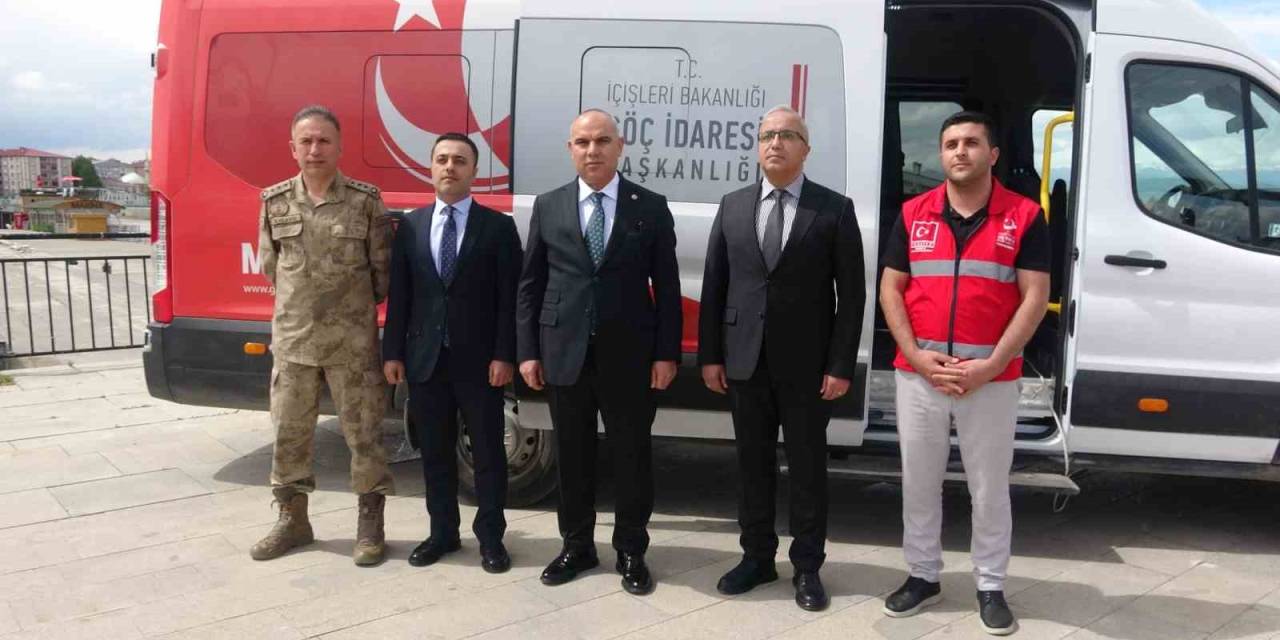 Ağrı’da "Mobil Göç Noktası" Aracı Hizmete Başladı