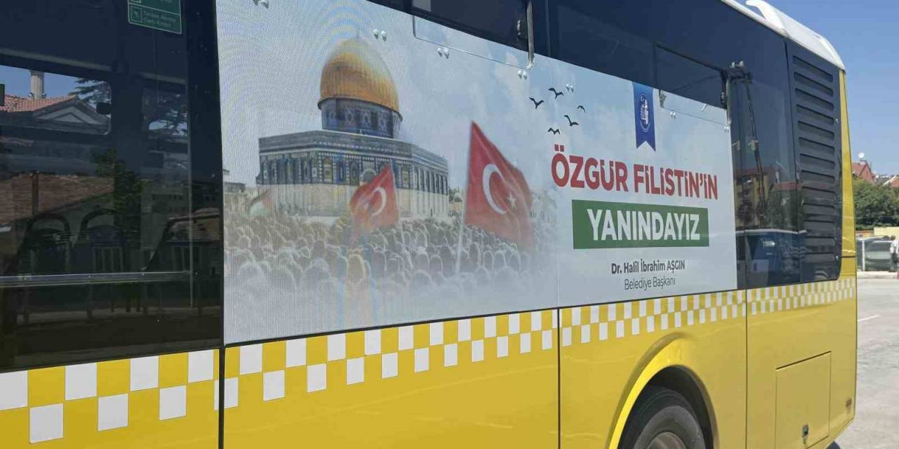 Çorum Belediyesi’nden, Filistin’e Destek Mesajı