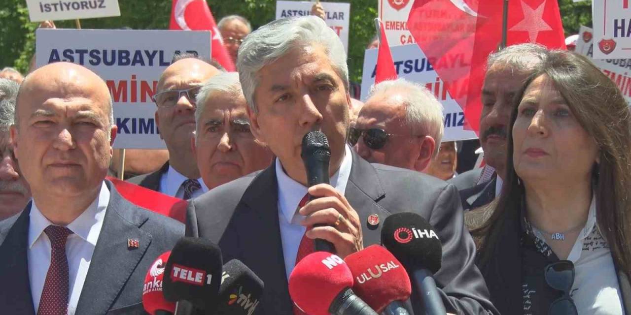 Emekli Astsubaylardan ’tazminat Ve Özlük Hakları’ Açıklaması