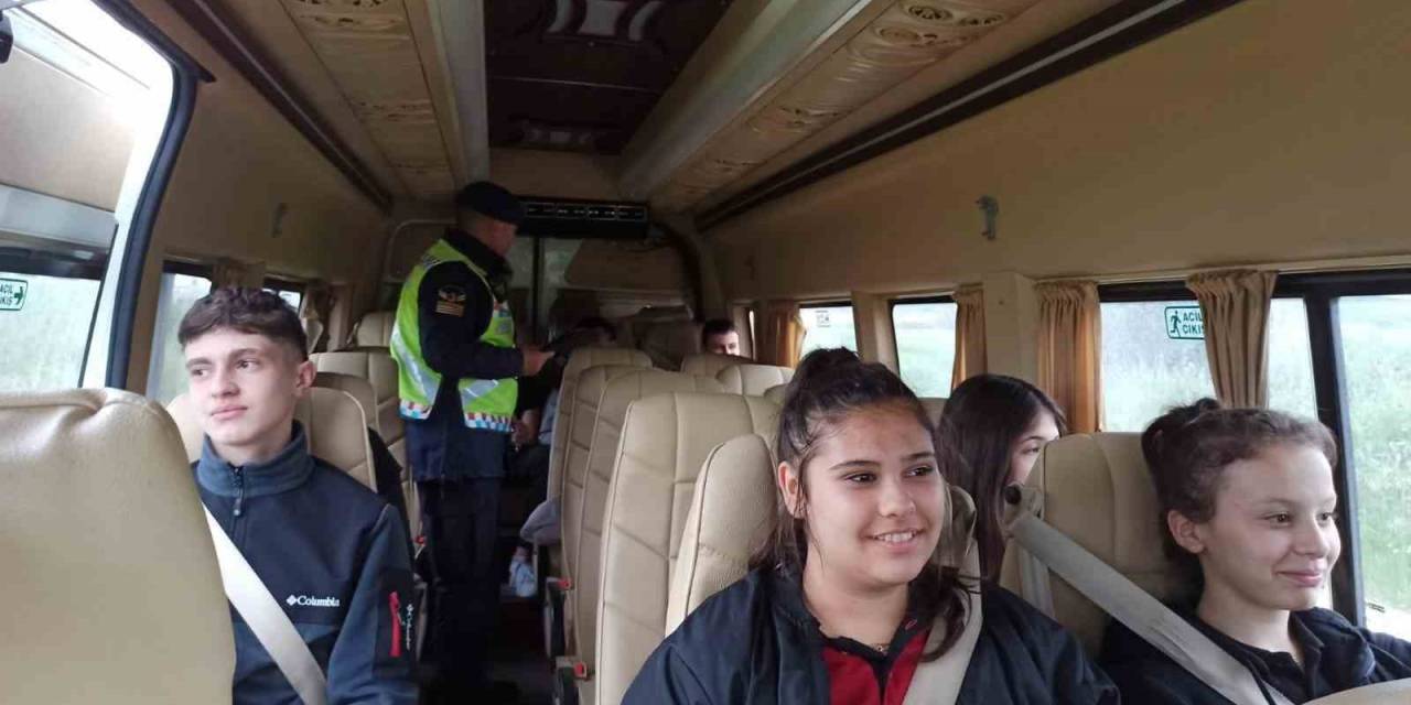 Edirne’de Okul Servisleri Denetlendi