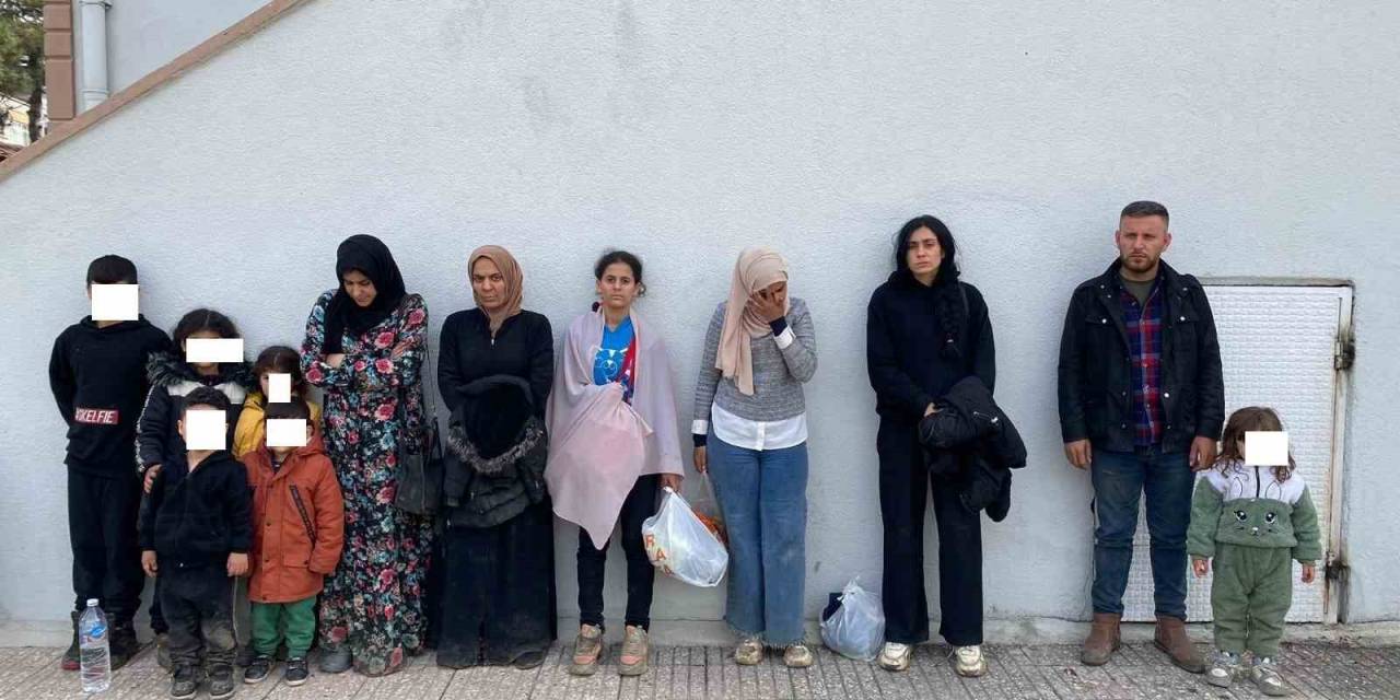 Avrupa’ya Kaçmaya Çalışırken Yakalandılar