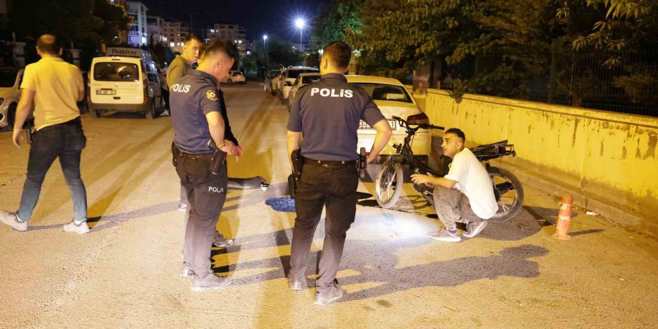 Çaldığı Motosikletle Kaçan Şüpheli Kovalamacayla Yakalandı