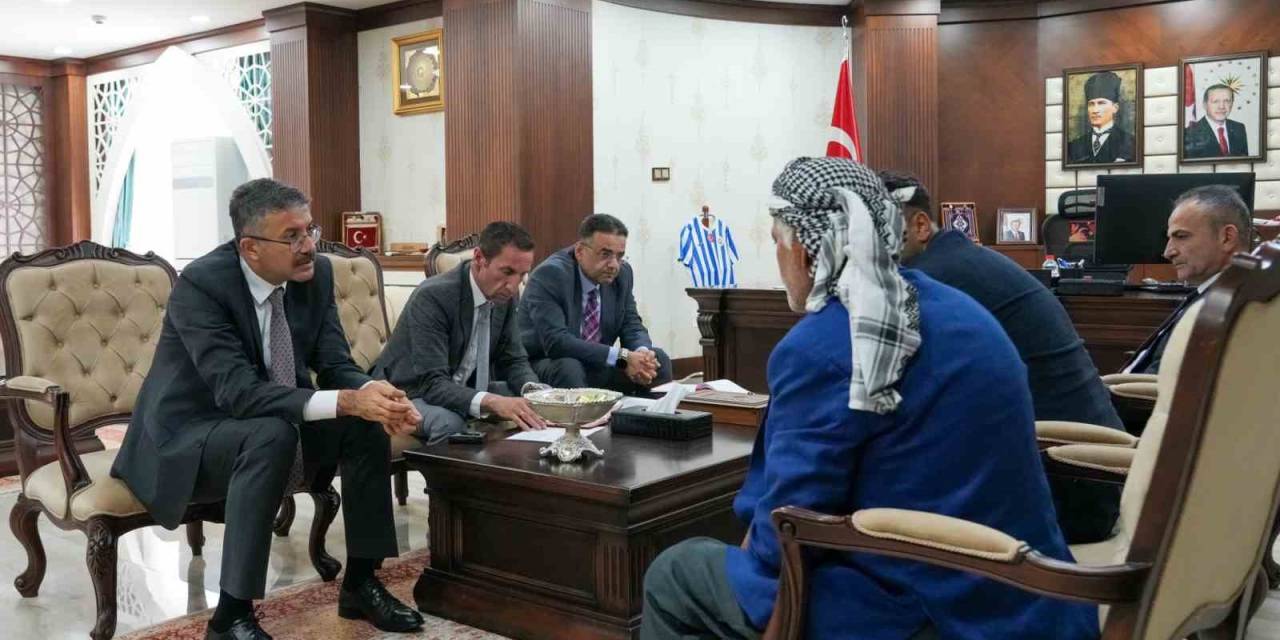 Vali Çelik, Şehit Yakınlarını Ağırladı