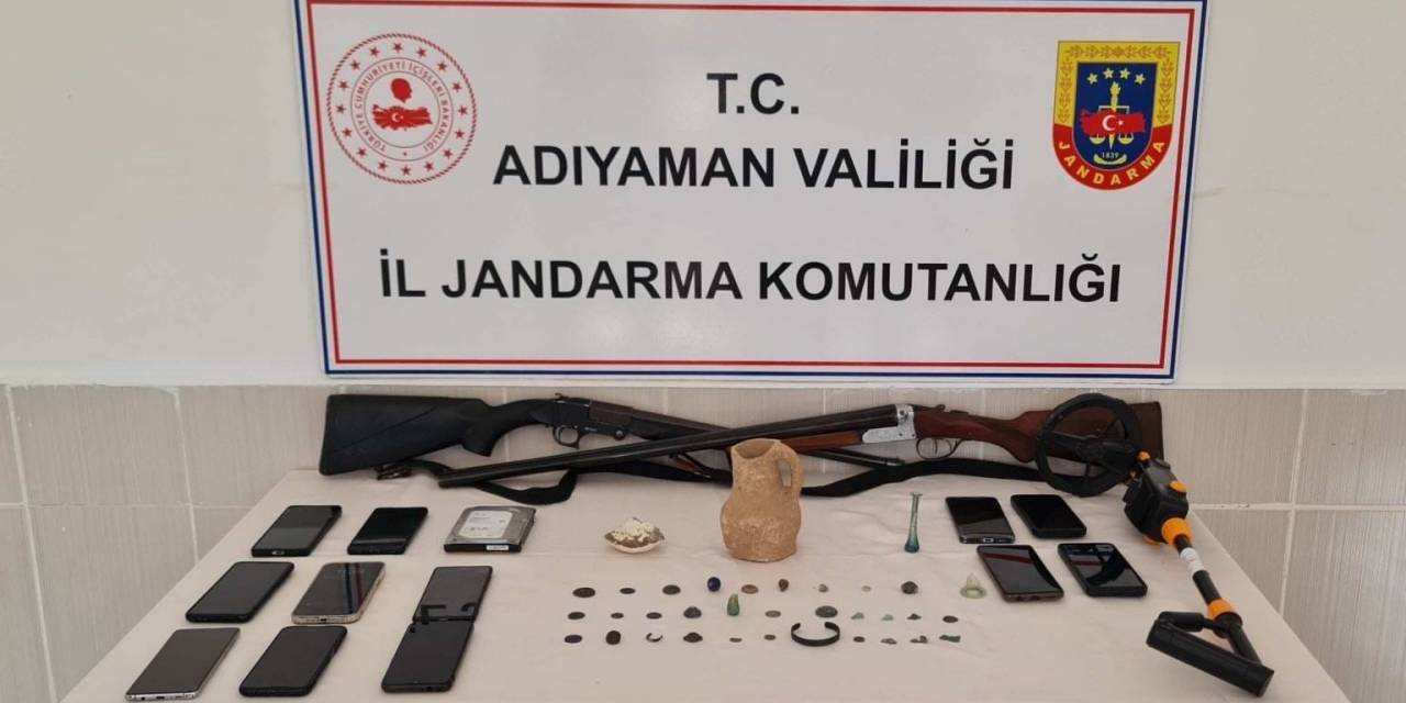 Kültür Ve Tabiat Varlıklarına Zarar Veren Suç Örgütüne 5 İlde Operasyon