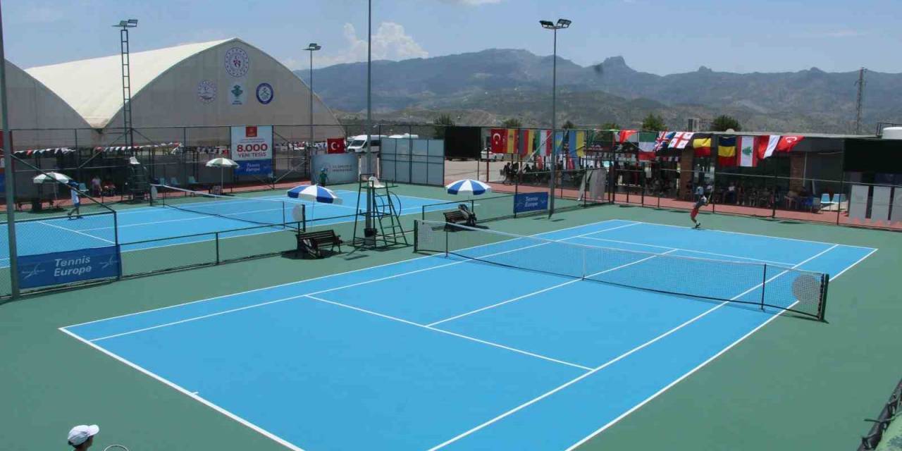 3. Uluslararası Cudi Cup Tenis Turnuvası “Cudi Ve Gabar” Kortlarında Devam Ediyor