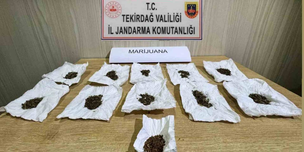 Tekirdağ’da 5 Kişi Uyuşturucudan Yakalandı