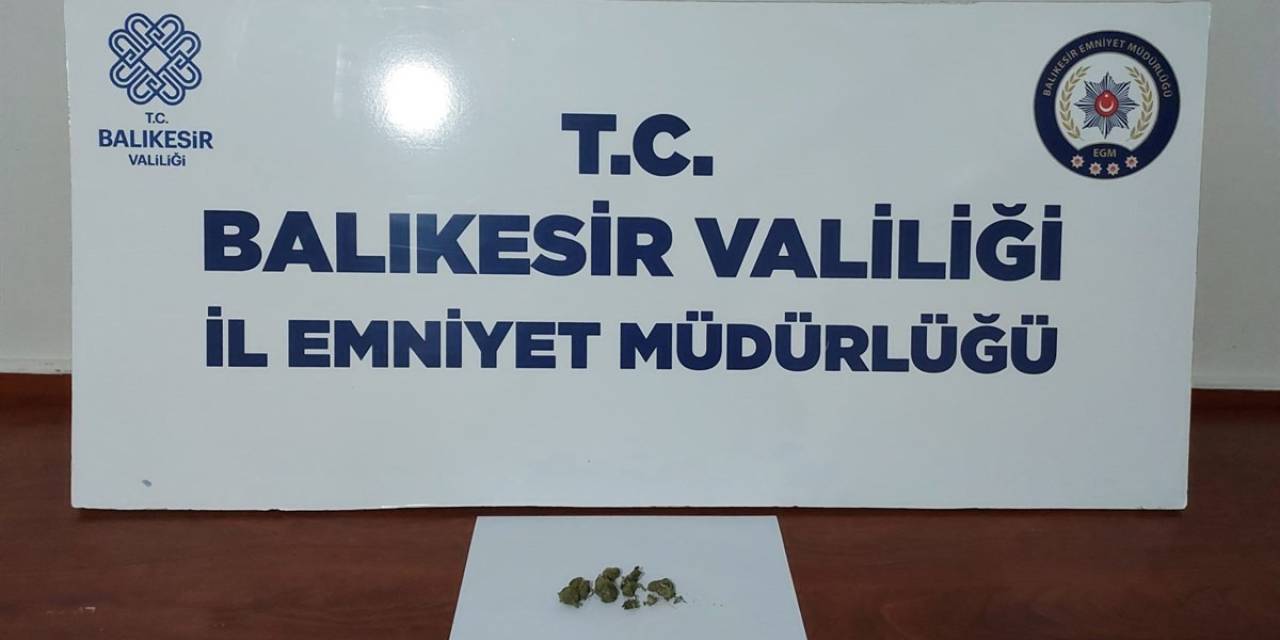 Bandırma’da Uyuşturucu Operasyonu