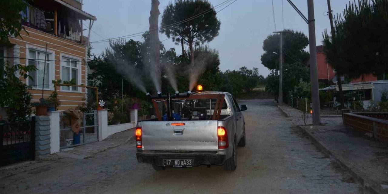 Lapseki Belediyesi Sinek Ve Haşerelere Karşı İlaçlama Çalışmalarına Başladı