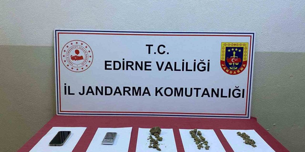 Edirne’de Uyuşturucu Madde Ve Hassas Terazi Ele Geçirildi