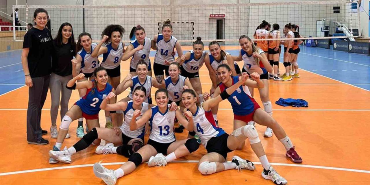 Mskü Kadın Voleybol Takımı Süper Lige Yükseldi