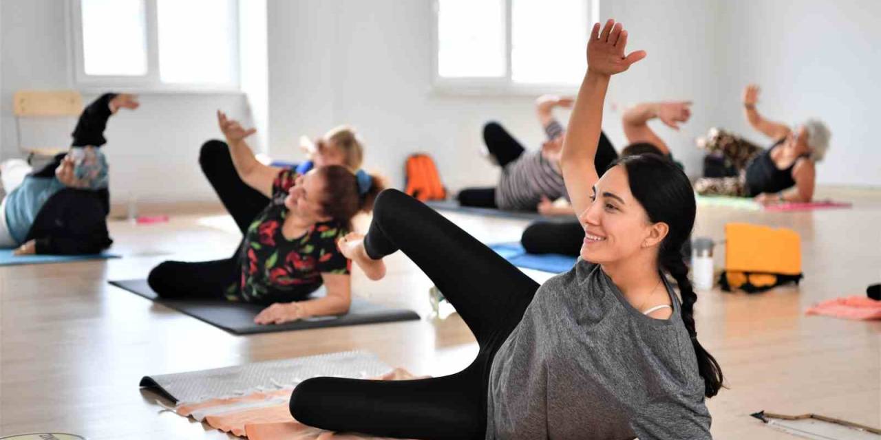 Antalya’da Pilates, Yoga Ve Zumba Kurslarına İlgi Büyük