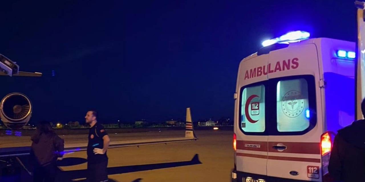 Van’da 13 Yaşındaki Hasta Ambulans Uçakla İstanbul’a Sevk Edildi