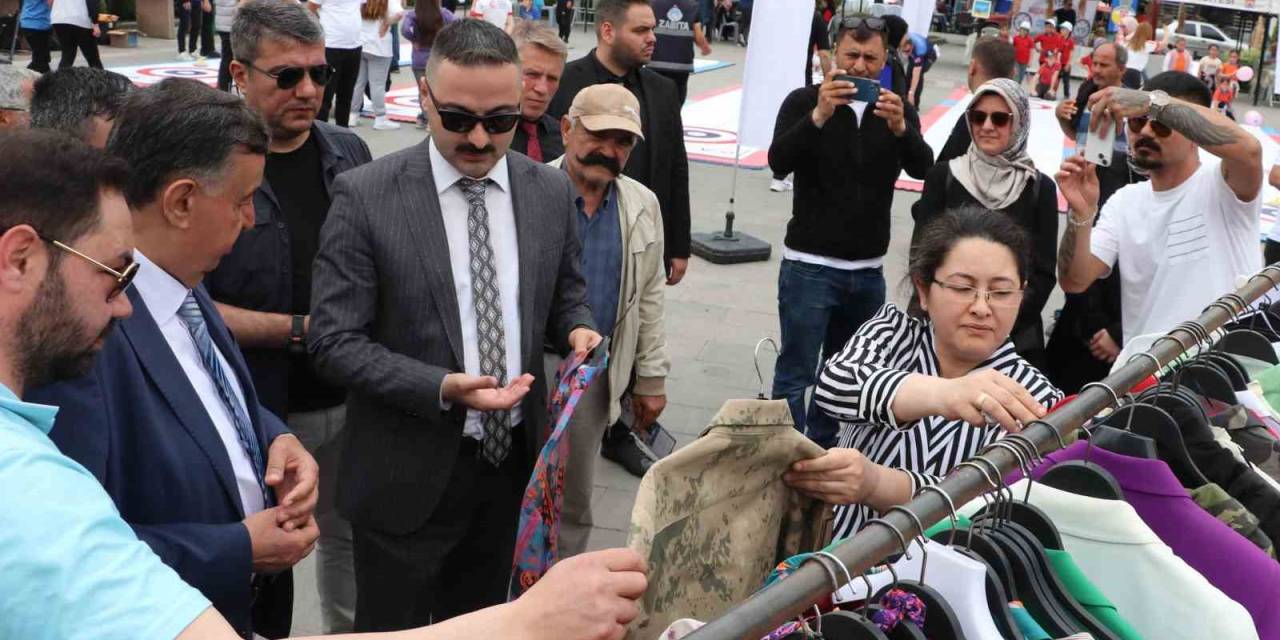 Havza’da Ürün Tanıtım Fuarına Yoğun İlgi