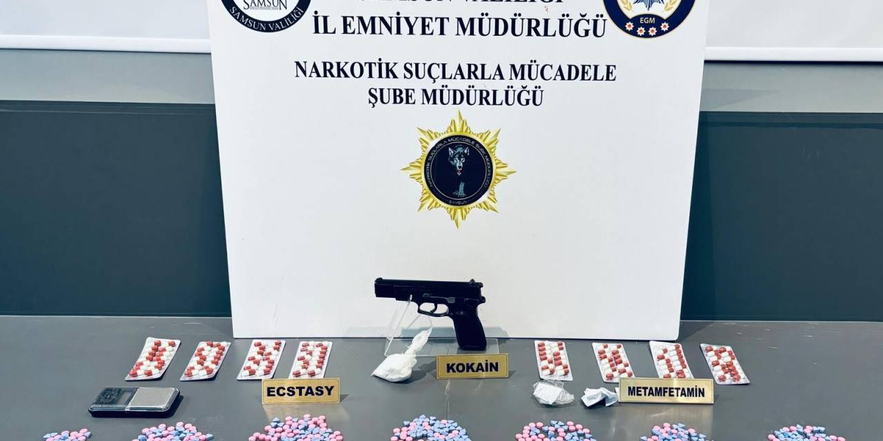 Samsun’da Uyuşturucuyla Yakalanan Şahıs Gözaltına Alındı