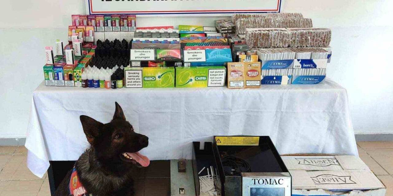 Jandarmadan Kaçakçılık Operasyonu: 210 Bin Tl’lik Malzeme Ele Geçirildi