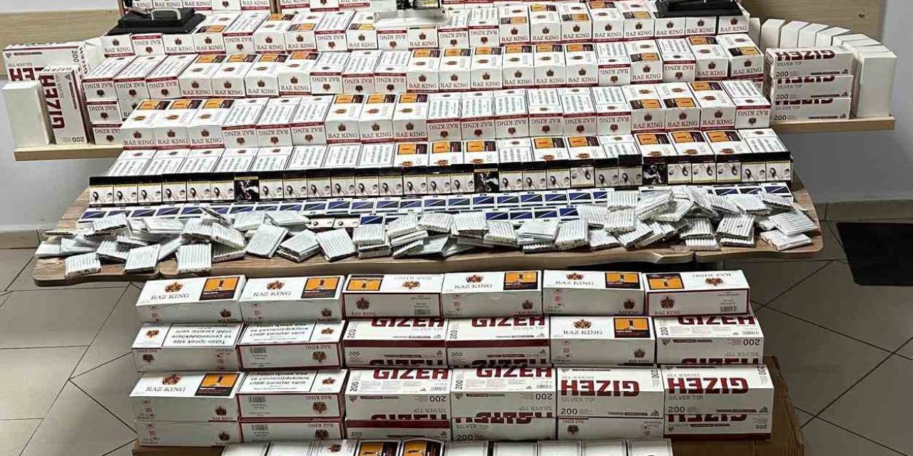 Kastamonu’da On Binlerce Makaron Ele Geçirildi