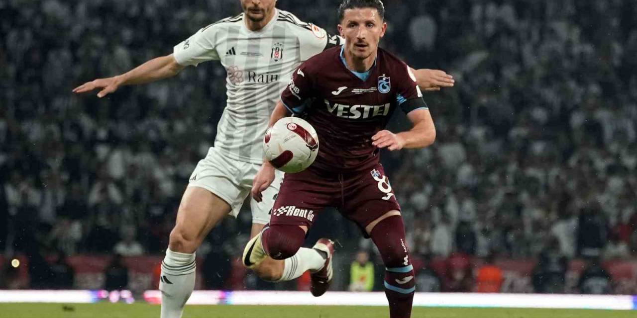 Ziraat Türkiye Kupası Finali: Beşiktaş: 1 - Trabzonspor: 1 (İlk Yarı)