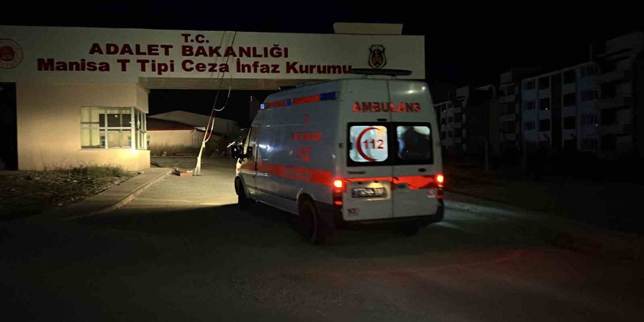 Manisa T Tipi Cezaevinde Yangın: 1 Kişi Ağır Yaralandı, 4 Kişi Dumandan Etkilendi