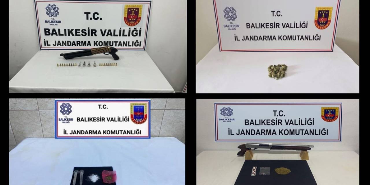 Balıkesir’de Uyuşturucu Operasyonu 7 Gözaltı