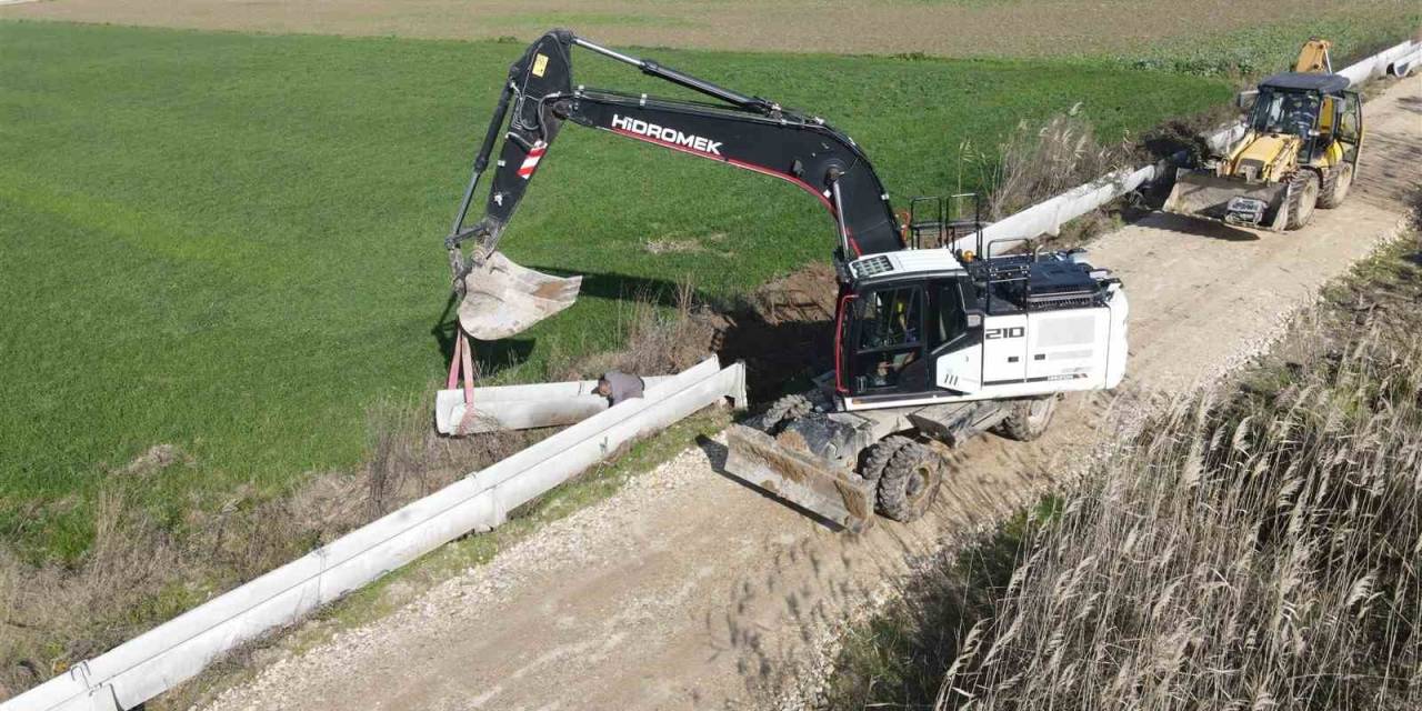 Dalama Sulama Kanalı’nda Yüzde 60 Fiziki Gerçekleşme Sağlandı