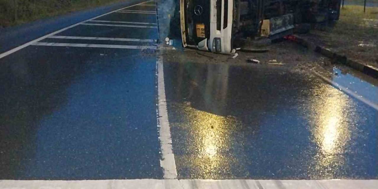 Zonguldak’ta Trafik Kazası: 1 Yaralı