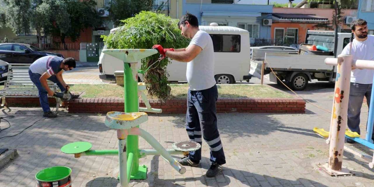 Efeler’in Parkları Yenileniyor