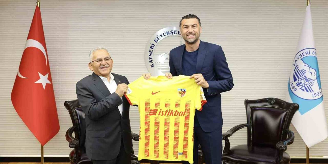 Başkan Büyükkılıç’a "Sarı Kırmızı" Ziyaret