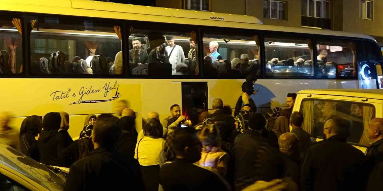 Tavşanlı’dan İkinci Hacı Kafilesi Dualarla Uğurlandı