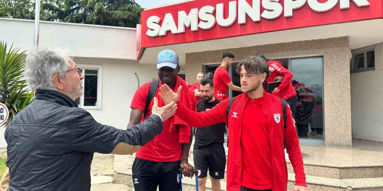 Samsunspor, Ligin Son Deplasmanı İçin Yola Çıktı