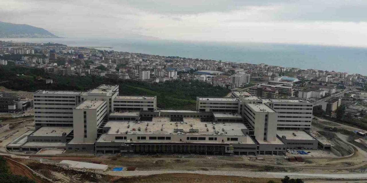 Ordu Şehir Hastanesi İnşaatı Yüzde 99 Tamamlandı