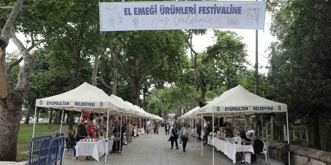 Eyüpsultan’da El Emeğini Sanata Dönüştürenlerin Festivali Başladı