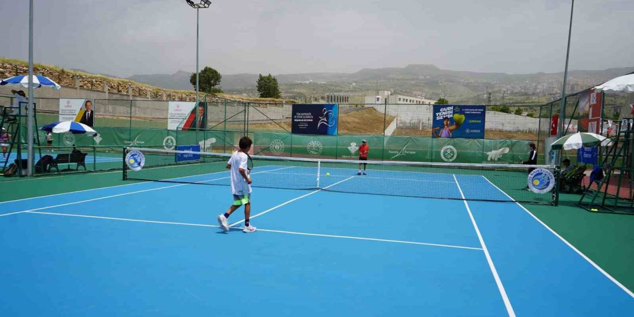 3. Uluslararası Cudi Cup Tenis Turnuvası Sona Erdi