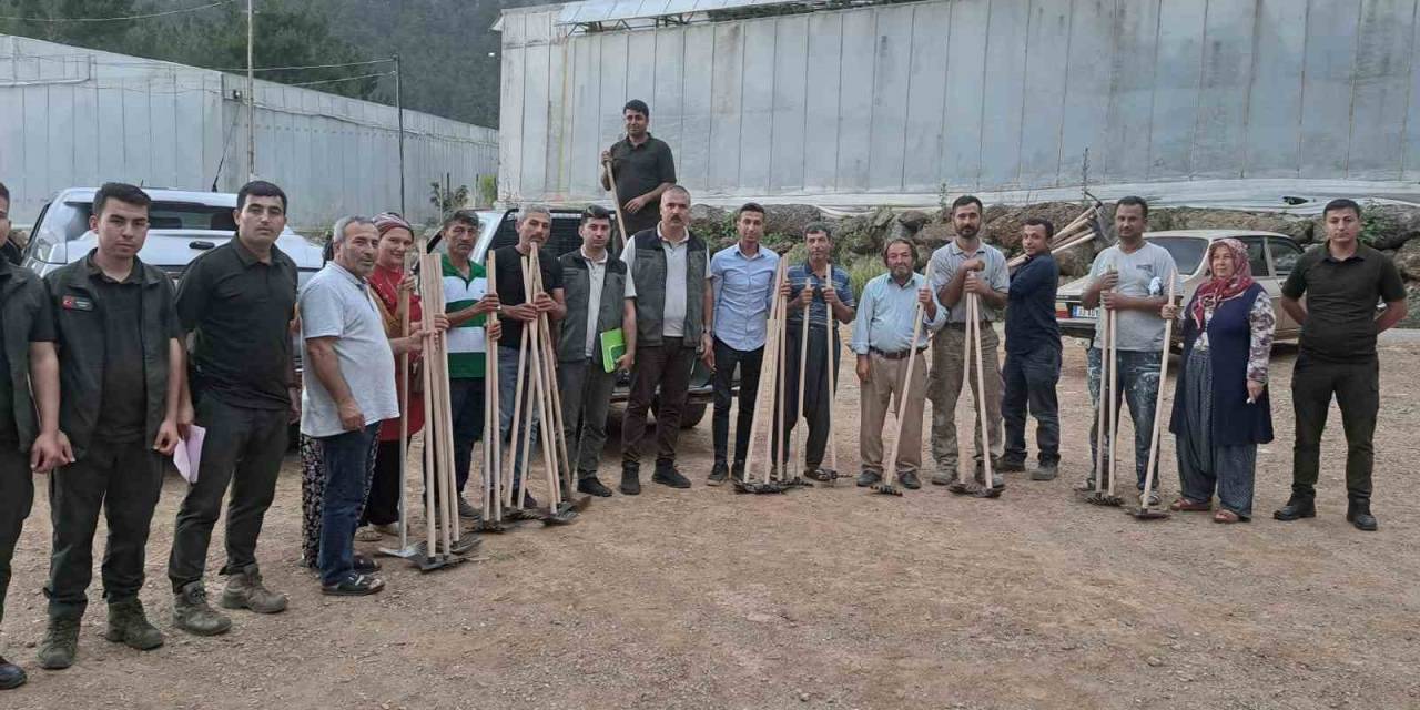 Bozyazı’da Vatandaşlar Orman Yangınlarına Karşı Bilgilendiriliyor