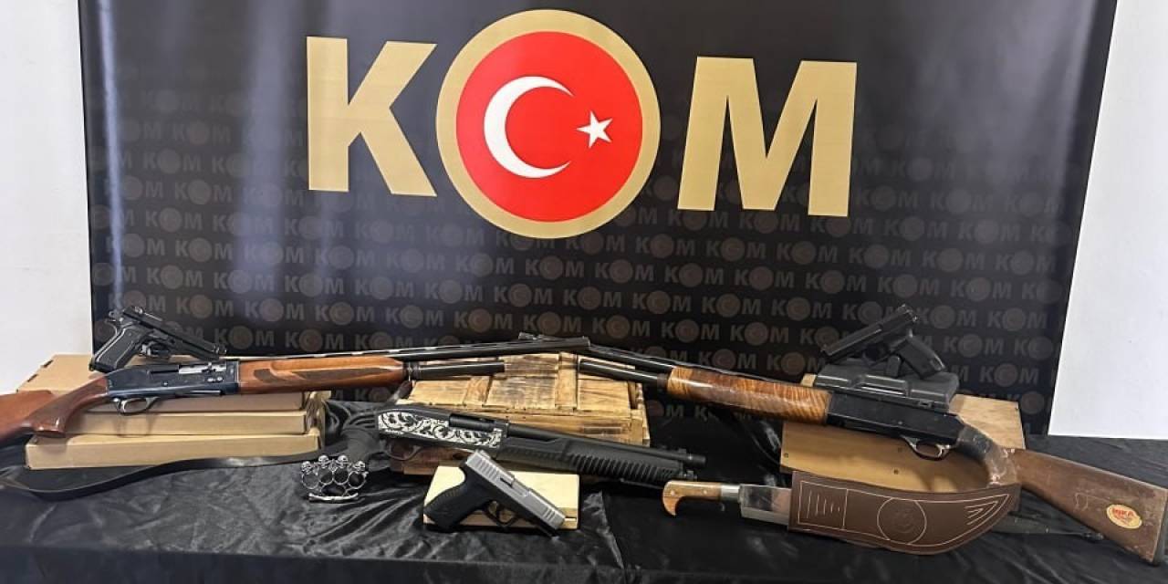 Bayburt Merkezli 6 İlde Silah Kaçakçılığına Yönelik Operasyon: 19 Gözaltı