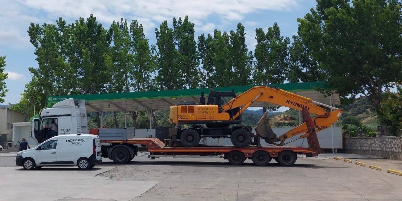 Şantiye Gibi Kaçak Kazıya Suçüstü