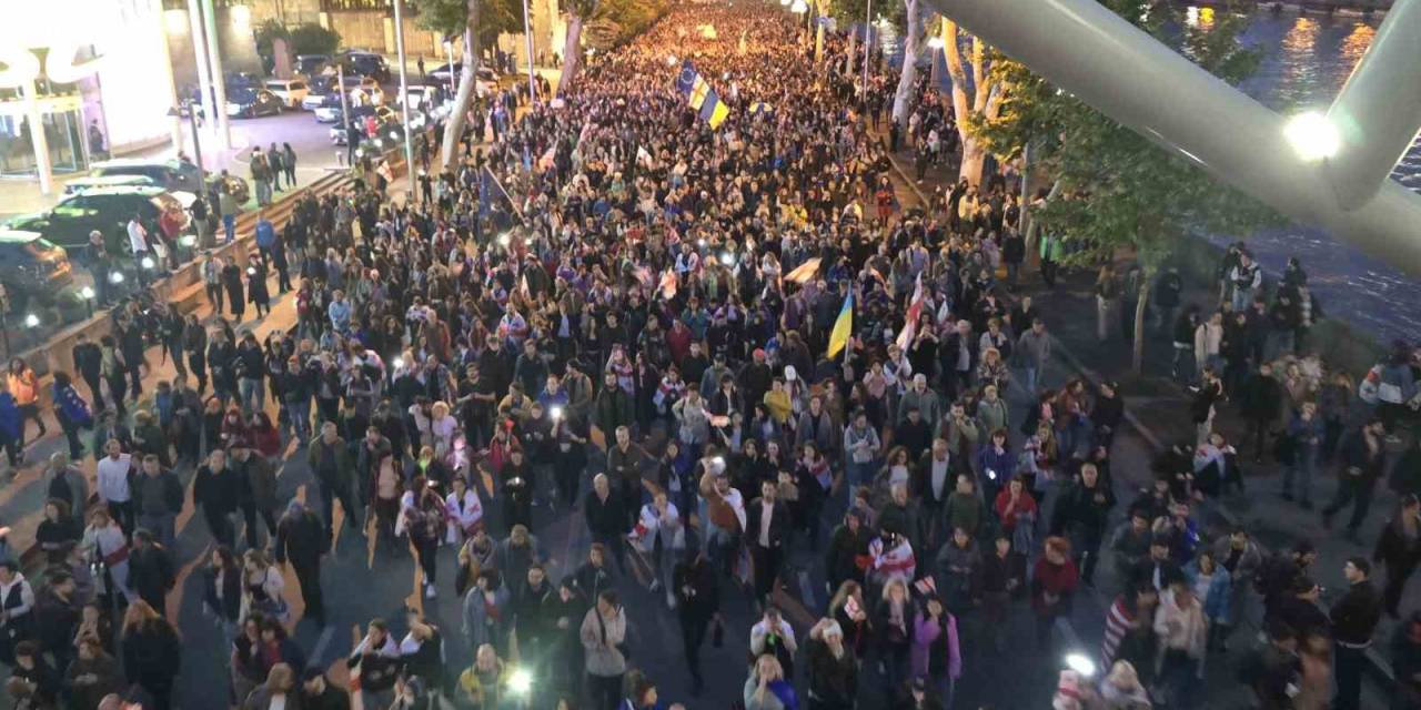 Gürcistan’da "Yabancı Etkinin Şeffaflığı" Protestoları Sürüyor