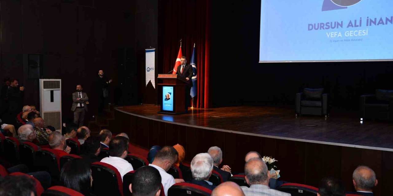 Başkan Genç: "Dursun Ali İnan Doğduğu Topraklara Vefasını Gösterdi"