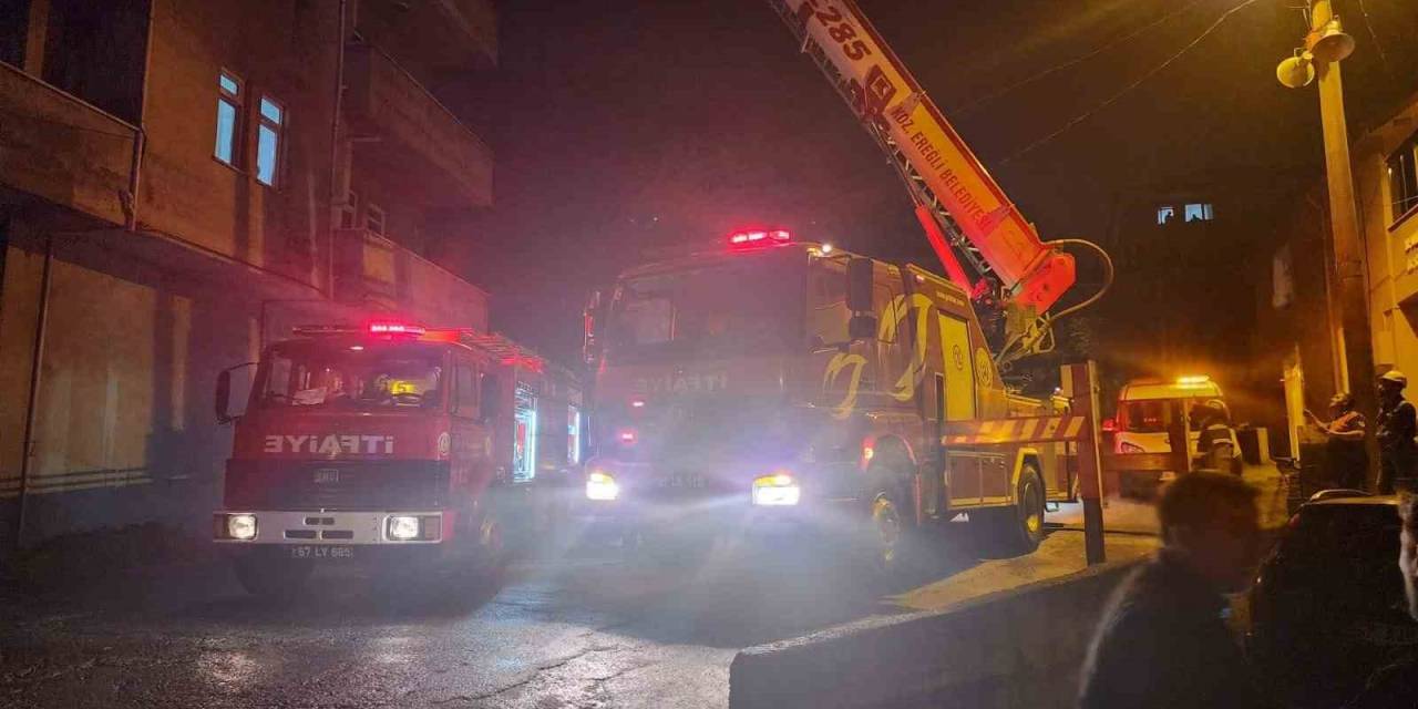 Ocakta Unutulan Yemek Yangına Sebep Oldu