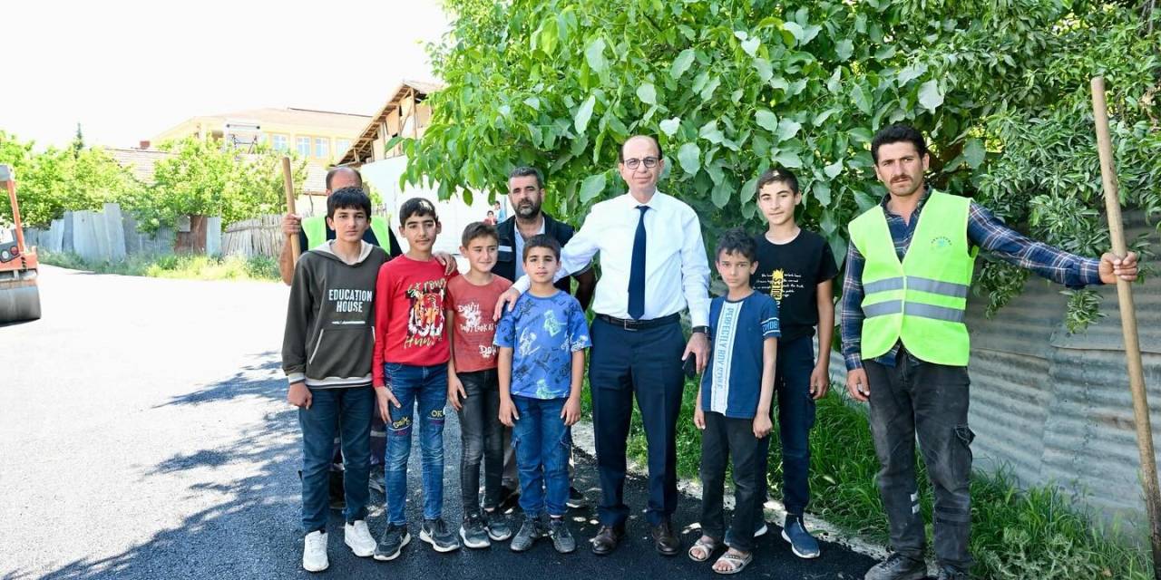 Geçit, Yol Çalışmalarını İnceledi