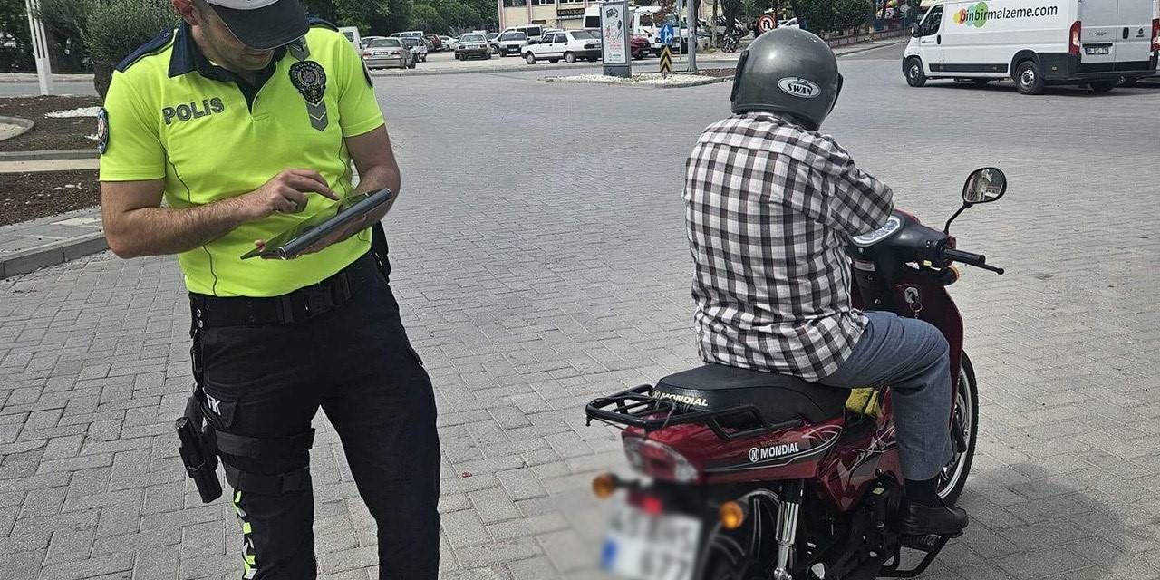 Manisa’da Motosiklet Denetimi: 985 Bin Lira Cezai İşlem Uygulandı