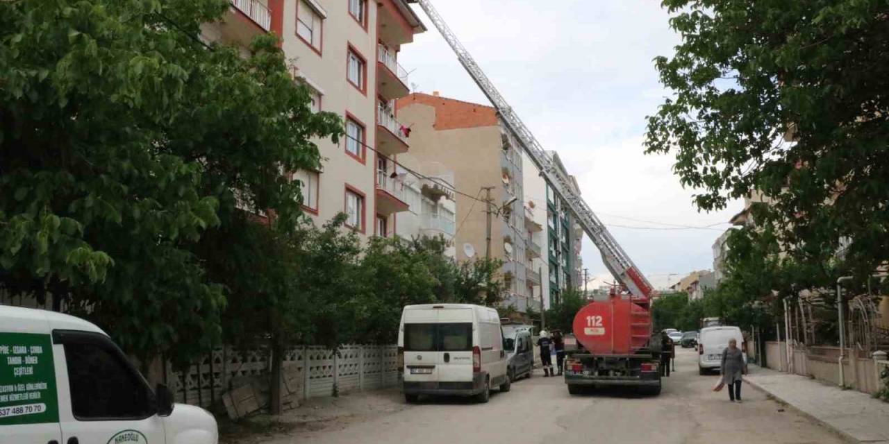 Lokantada Ki Baca Yangını Paniğe Neden Oldu