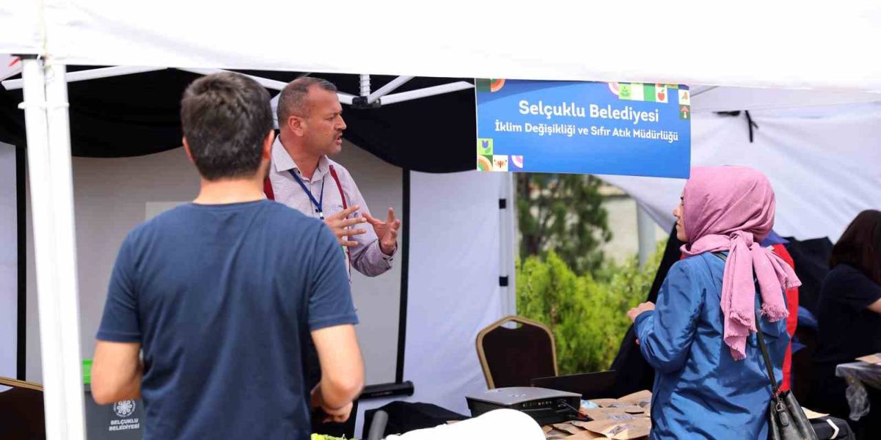 Selçuklu Belediyesi Serafest’te Kompost Üretimini Anlattı