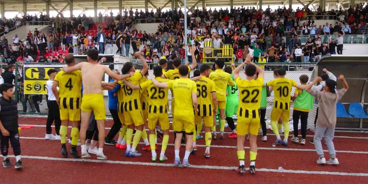 Sorgun Belediyespor Bölgesel Amatör Lig’e Yükseldi