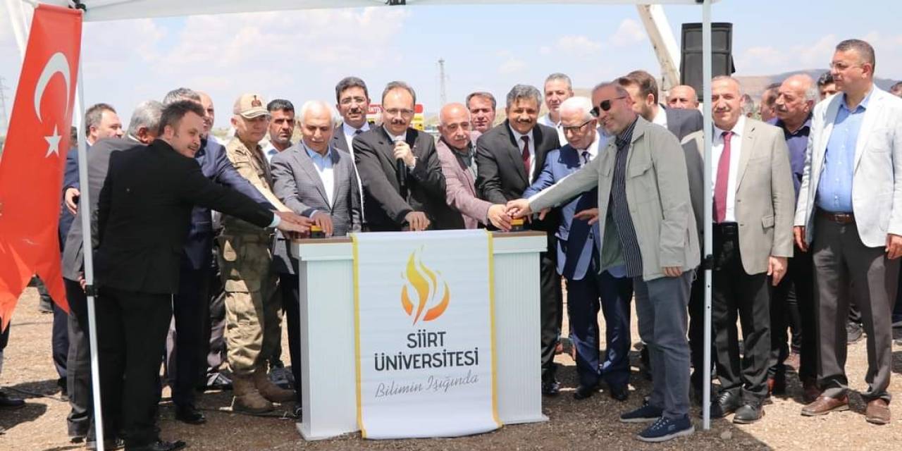 Siirt Üniversitesi’nde Morfoloji Binasının Temeli Atıldı